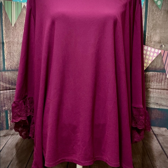 Pretty Ruffle Cuff Top - Picture 2 of 5